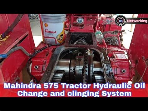 See Transmission Oil Change in this manual. . Mahindra max 26xl hydraulic fluid change